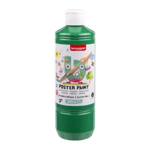 Bruynzeel • Gouache Poster Paint skolemaling 500ml Grønn