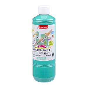 Bruynzeel • Gouache Poster Paint skolemaling 500ml Turkis